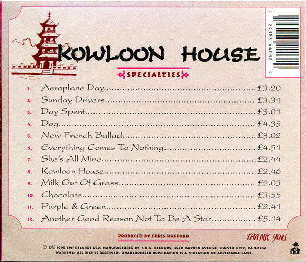 The Daisies (2) : Kowloon House (CD, Album)