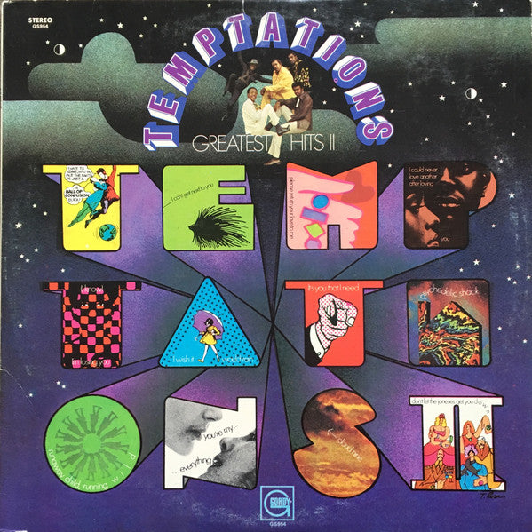 The Temptations : Greatest Hits II (LP, Comp, Ind)
