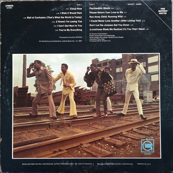 The Temptations : Greatest Hits II (LP, Comp, Ind)