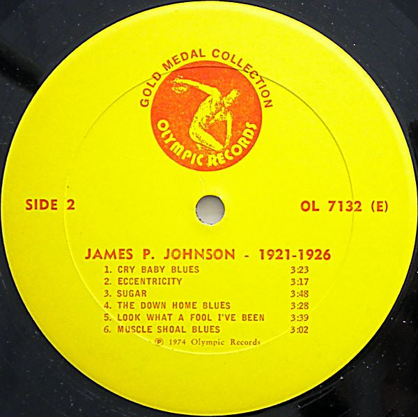 James Price Johnson : 1921-1926 (LP, Comp, Mono)