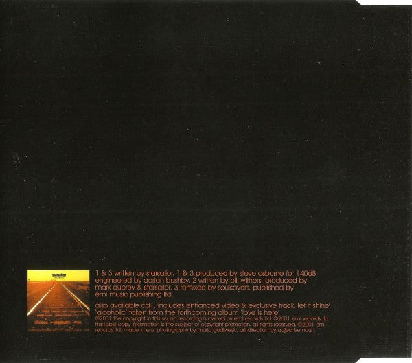 Starsailor : Alcoholic (CD, Single, CD2)