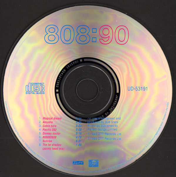 808 State : 90 (CD, Album)