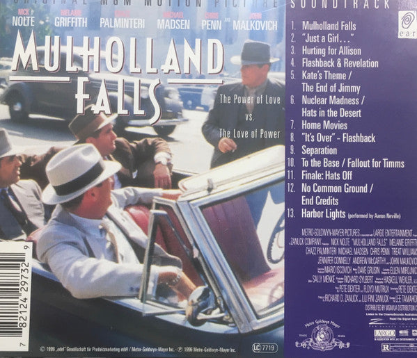 Dave Grusin : Mulholland Falls (Original MGM Motion Picture Soundtrack) (CD, Album)