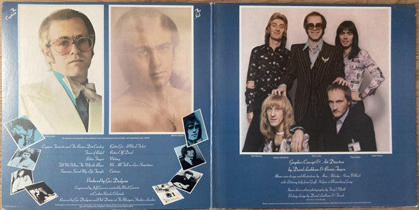 Elton John : Captain Fantastic And The Brown Dirt Cowboy (LP, Album, Gat)