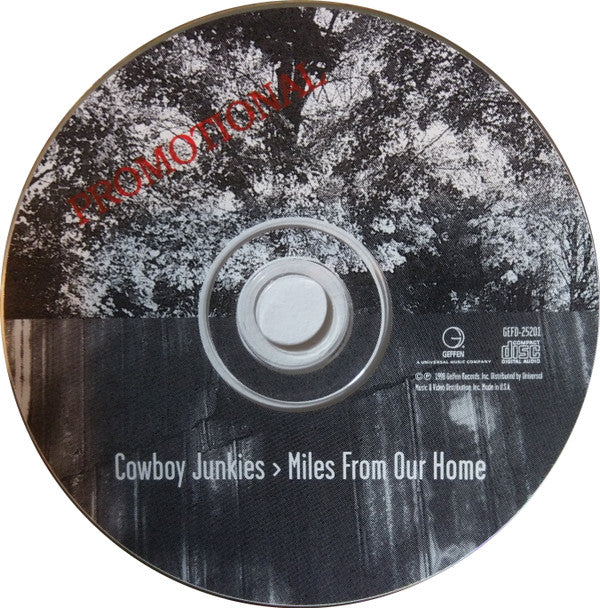 Cowboy Junkies : Miles From Our Home (CD, Album, Promo)