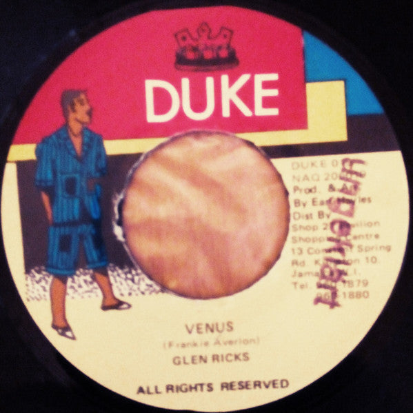 Glen Ricks : Venus (7")