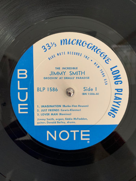 Jimmy Smith : Groovin' At Smalls' Paradise (Volume 2) (LP, Album, Mono, RP)