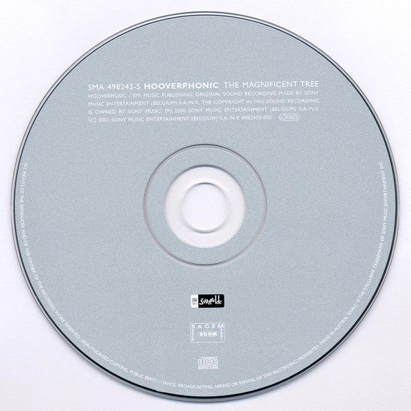 Hooverphonic : The Magnificent Tree (CD, Album)