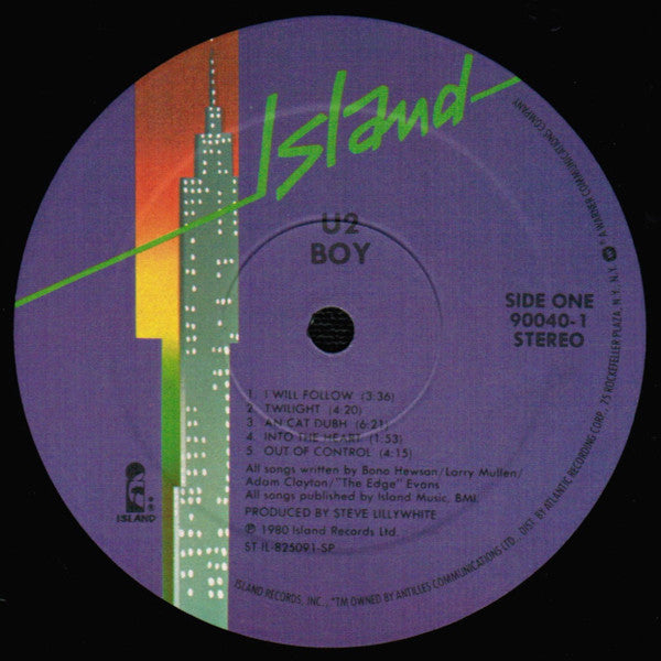 U2 : Boy (LP, Album, RE, SP )