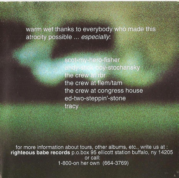 Ani DiFranco : Dilate (CD, Album)