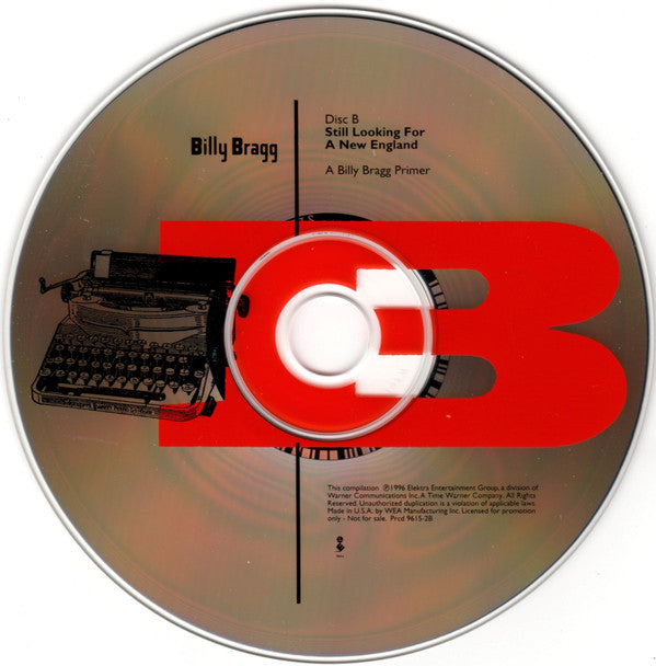 Billy Bragg : Still Looking For A New England (2xCD, Comp, Promo)