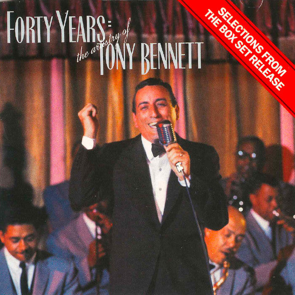 Tony Bennett : Forty Years: The Artistry of Tony Bennett (CD, Comp, Promo)