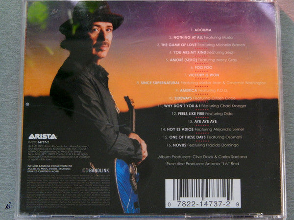 Santana : Shaman (CD, Album, Enh, Son)