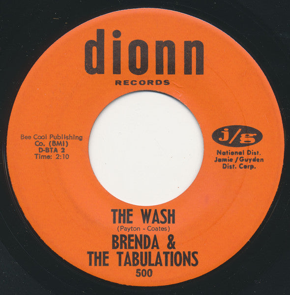Brenda & The Tabulations : Dry Your Eyes (7")
