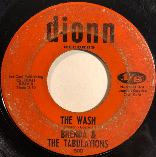 Brenda & The Tabulations : Dry Your Eyes (7")
