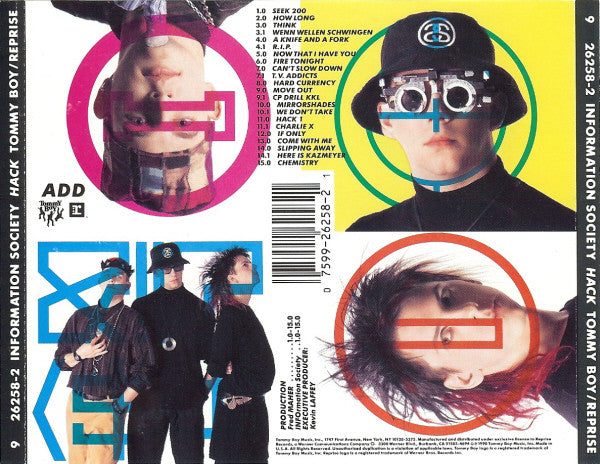 Information Society : Hack (CD, Album)