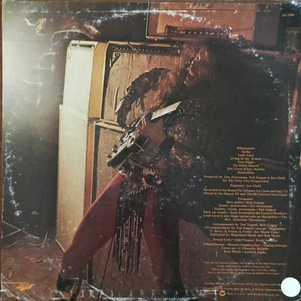 The Amboy Dukes : Tooth, Fang & Claw (LP, Album, Glo)