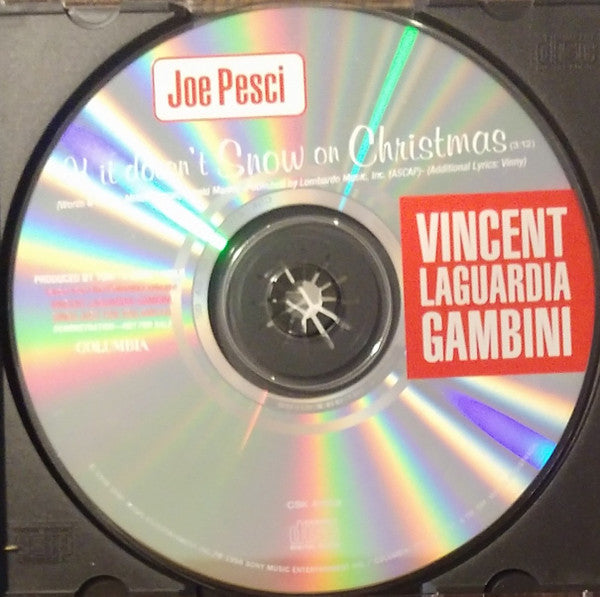 Joe Pesci (2) : If It Doesn't Snow On Christmas (CD, Single, Promo)