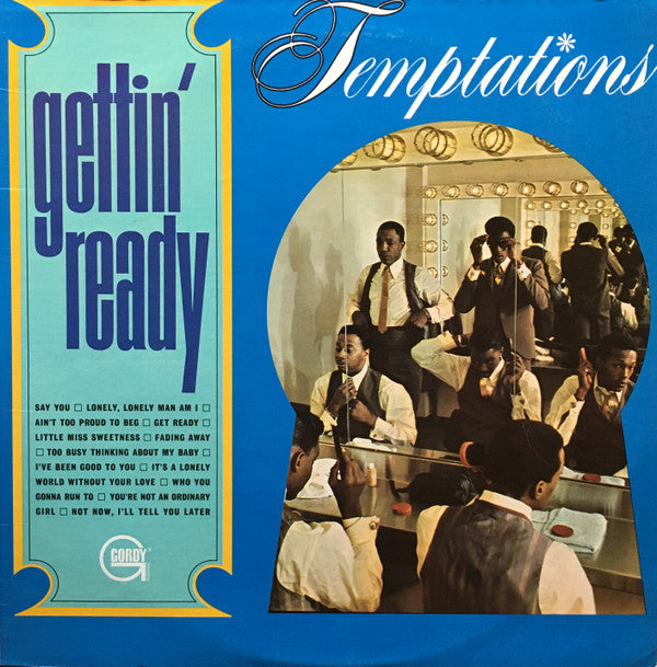 The Temptations : Gettin' Ready (LP, Album, Mono)