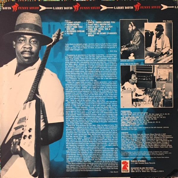 Larry Davis (4) : Funny Stuff (LP, Album)