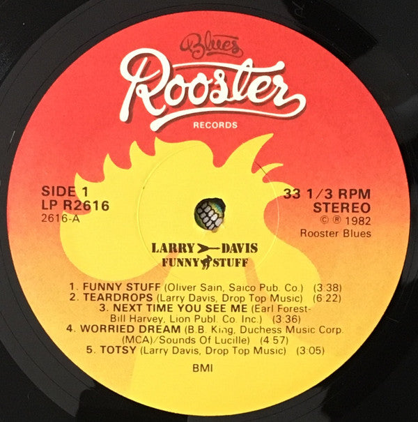 Larry Davis (4) : Funny Stuff (LP, Album)