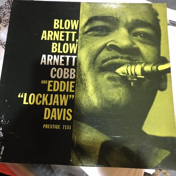 Arnett Cobb And Eddie "Lockjaw" Davis : Blow, Arnett, Blow (LP, Album, Mono)