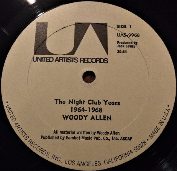 Woody Allen : The Night Club Years 1964-1968 (2xLP, Gat)