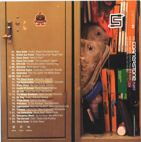 Various : The Cornerstone Player 059 (2xCD, Comp, Promo + DVD, Comp, Promo)
