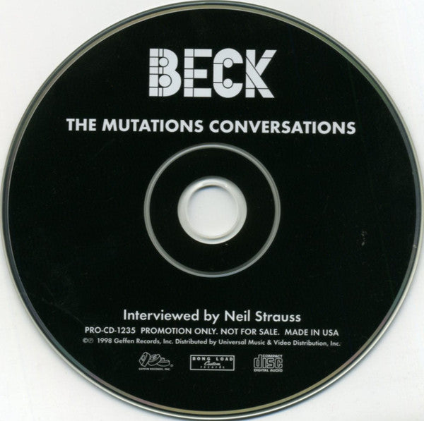 Beck : The Mutations Conversations (CD, Promo)