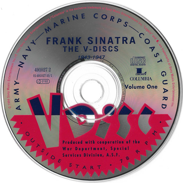 Frank Sinatra : The V-Discs (2xCD, Comp, RE)