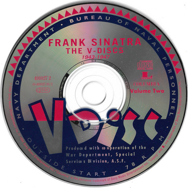 Frank Sinatra : The V-Discs (2xCD, Comp, RE)