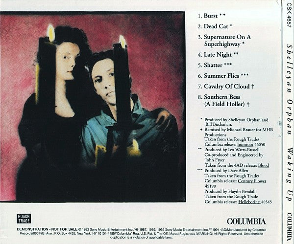Shelleyan Orphan : Waking Up (CD, Comp, Promo, Dig)