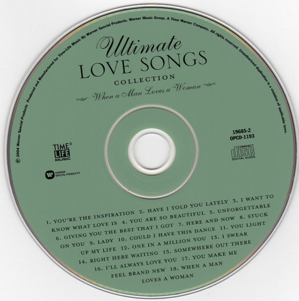Various : Ultimate Love Songs Collection: When A Man Loves A Woman (CD, Comp)