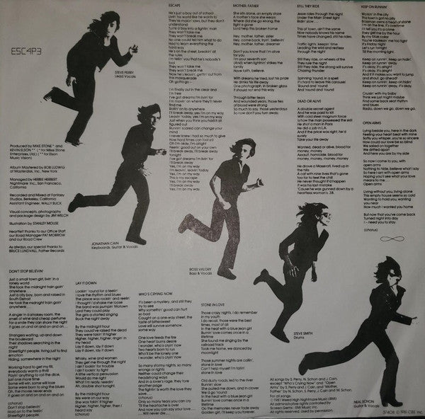 Journey : Escape (LP, Album, Pit)