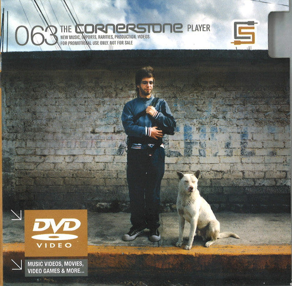 Various : The Cornerstone Player 063 (2xCD, Comp, Promo + DVD, Comp, Promo)