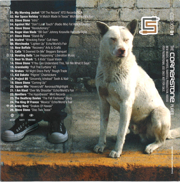Various : The Cornerstone Player 063 (2xCD, Comp, Promo + DVD, Comp, Promo)