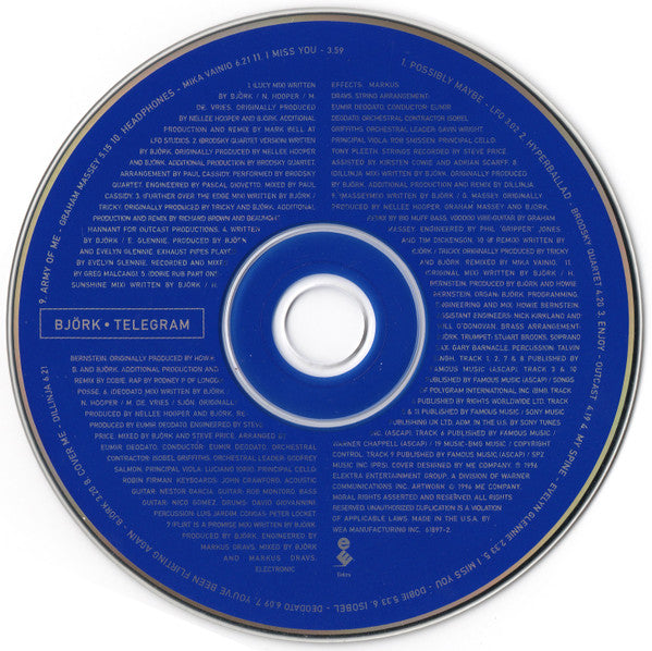 Björk : Telegram (CD, Comp)