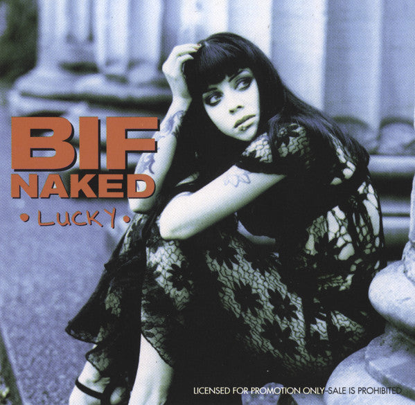 Bif Naked : Lucky (CD, Single, Promo)
