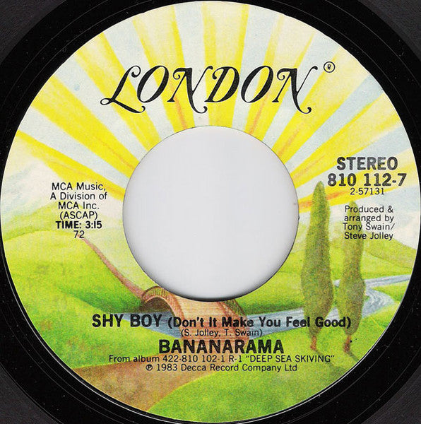 Bananarama : Shy Boy (7", Single)