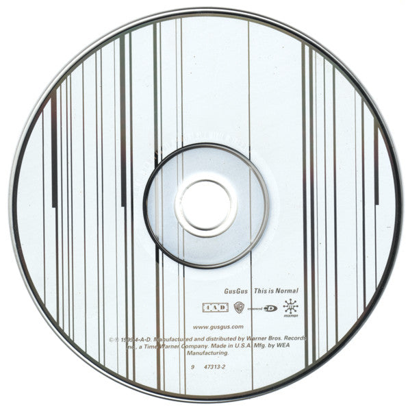 GusGus : This Is Normal (CD, Album, Enh)