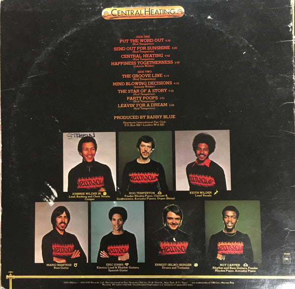 Heatwave : Central Heating (LP, Album, Ter)
