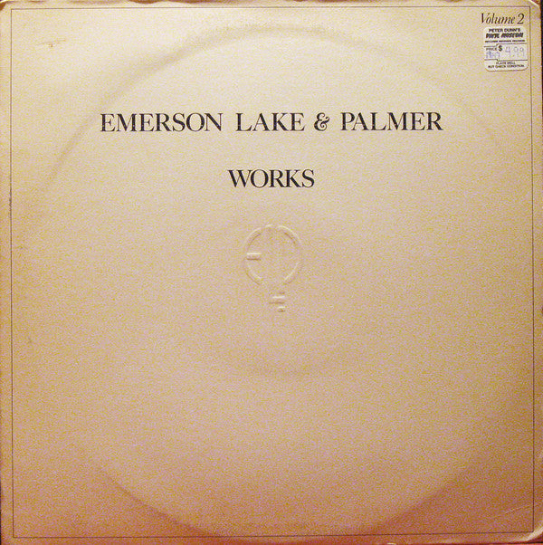 Emerson, Lake & Palmer : Works (Volume 2) (LP, Album, Pre)