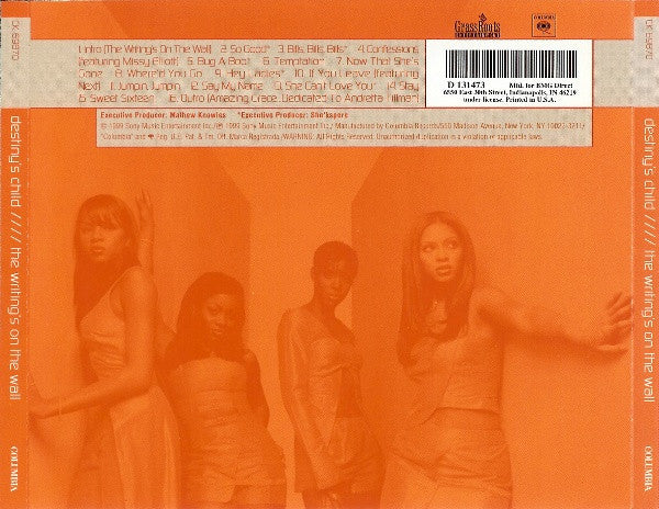 Destiny's Child : The Writing's On The Wall (CD, Album, Club)