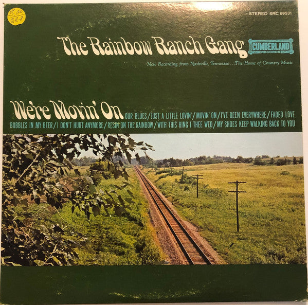 The Rainbow Ranch Boys : We're Movin' On (LP, Album)