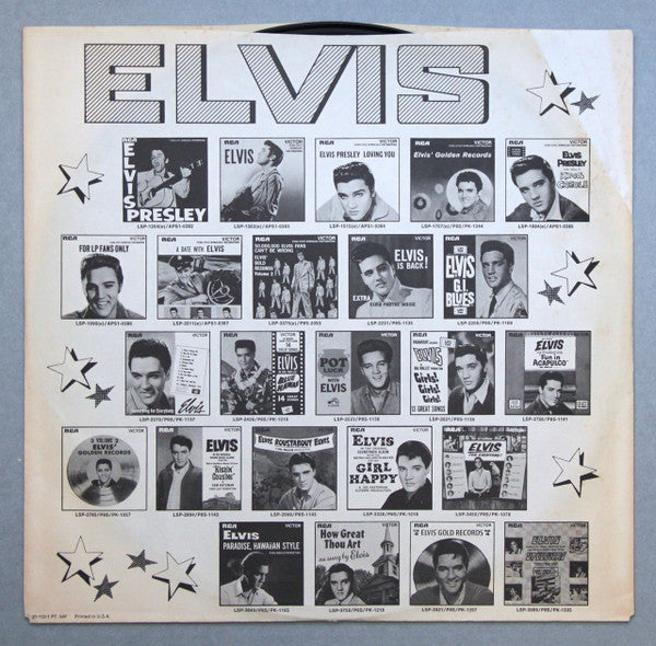 Elvis Presley : Blue Hawaii (LP, Album, RE, San)