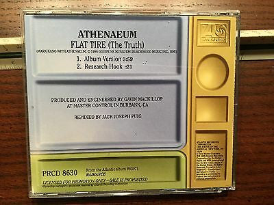 Athenaeum : Flat Tire (The Truth) (CD, Single, Promo)