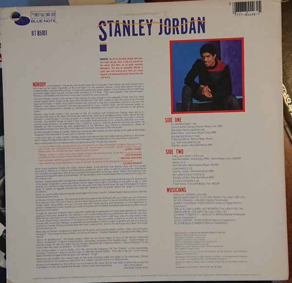Stanley Jordan : Magic Touch (LP, Album, Jac)