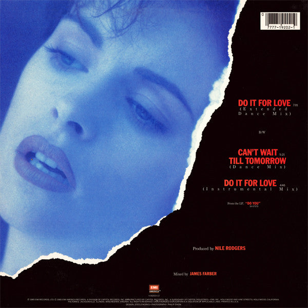 Sheena Easton : Do It For Love (12")