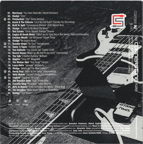 Various : The Cornerstone Player 066 (2xCD, Comp, Promo + DVD, Comp, Promo)
