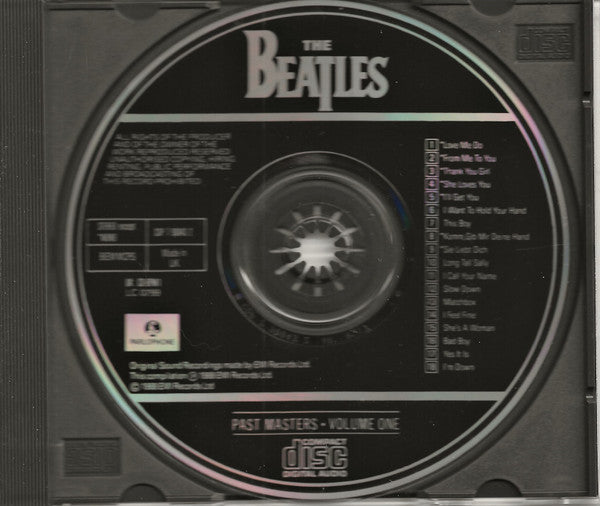 The Beatles : Past Masters • Volume One (CD, Comp, Mono, Jax)